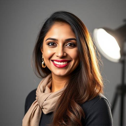 Headshot of Aisha Khan, Directing Mastery Academy graduate